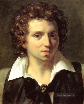  man - Ein Porträt eines jungen Mannes Romanticist Theodore Gericault